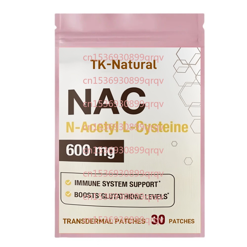 Nac N Acetyl Cysteine - 30개 패치 N-아세틸-L-시스테인(NAC) 경피 패치는 면역,