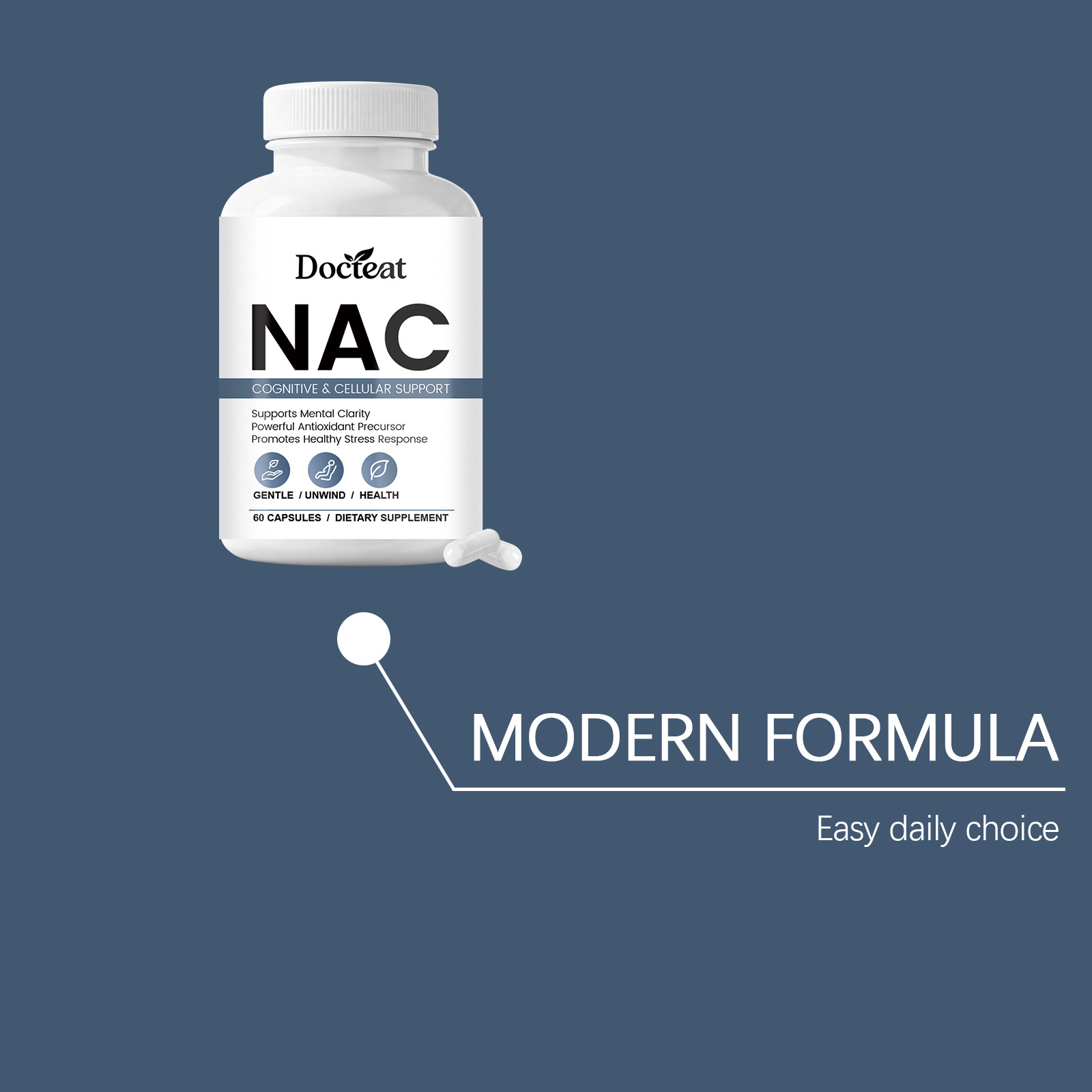 NAC 보충 캡슐 강력한 항산화 효과, 면역 체계 지원 - Nac N Acetyl Cysteine 리뷰 및 가격