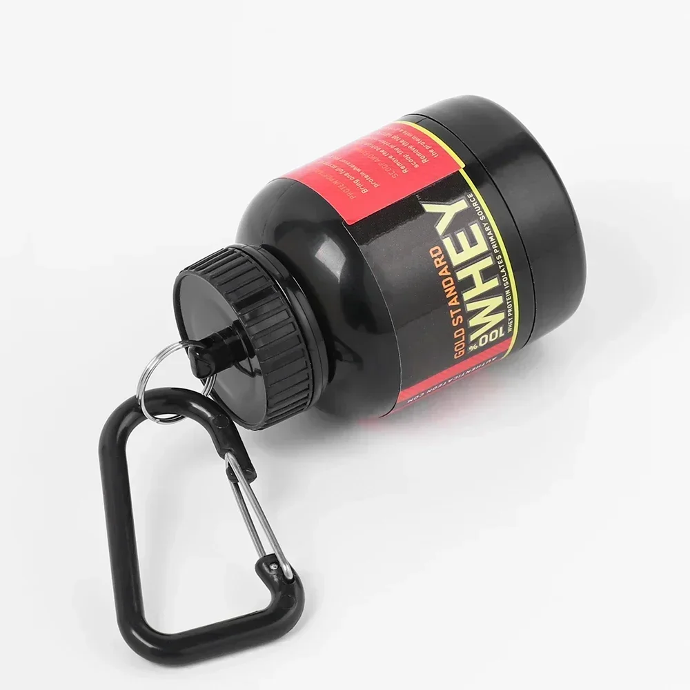 100ML 휴대용 단백질 파우더 용기 키체인이 있는 미 - Whey Protein Isolate 리뷰 및 가격