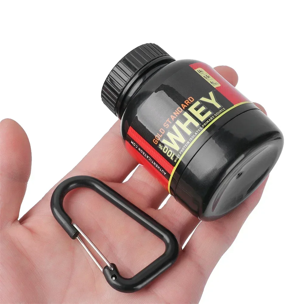 100ML 휴대용 단백질 파우더 용기 키체인이 있는 미 - Whey Protein Isolate 리뷰 및 가격
