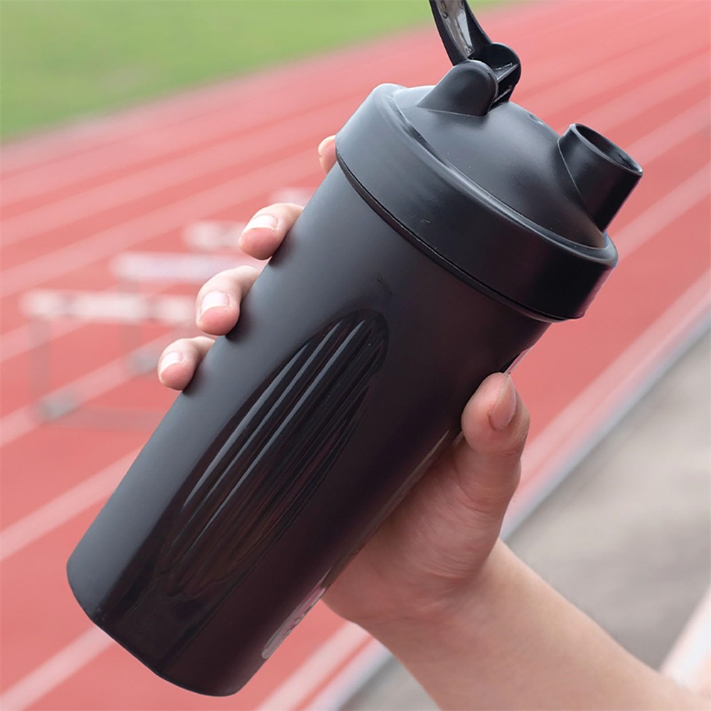 1개 휴대용 단백질 쉐이커 600ml 피트니스 병, 철 - Nutrition And Fitness 리뷰 및 가격